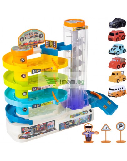 Паркинг писта гараж за автомобили с асансьор 5 етажа